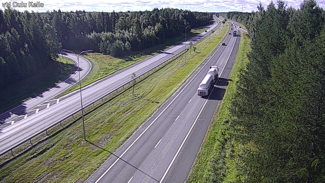 Kelikamerat Kuva Tie 4 Oulu, Kello, Oulu, Pohjois-Pohjanmaa