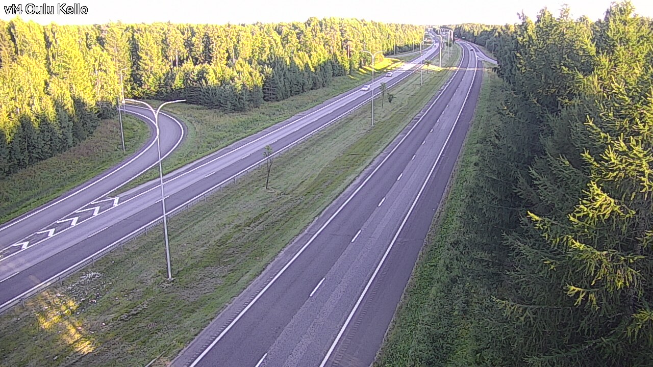 Kelikamerat Kuva Tie 4 Oulu, Kello, Oulu, Pohjois-Pohjanmaa