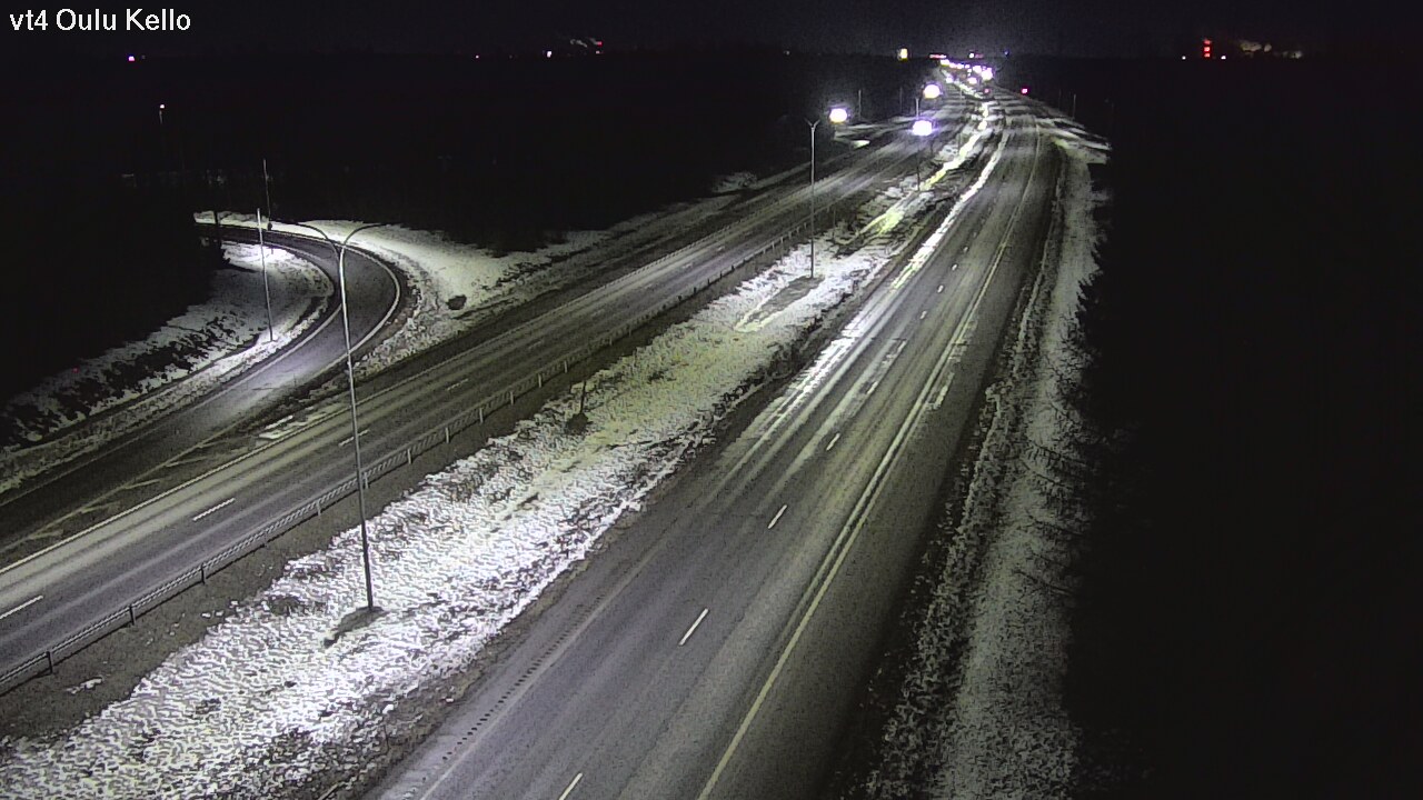 Kelikamerat Kuva Tie 4 Oulu, Kello, Oulu, Pohjois-Pohjanmaa