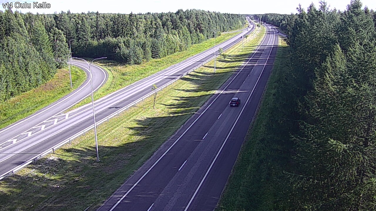 Kelikamerat Kuva Tie 4 Oulu, Kello, Oulu, Pohjois-Pohjanmaa