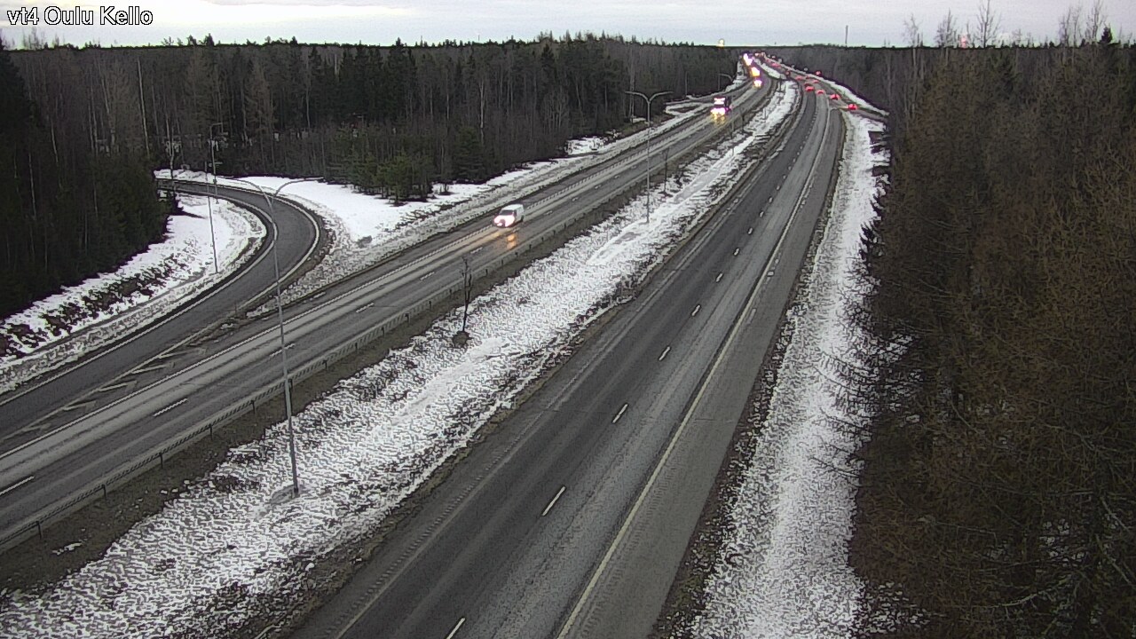 Kelikamerat Kuva Tie 4 Oulu, Kello, Oulu, Pohjois-Pohjanmaa