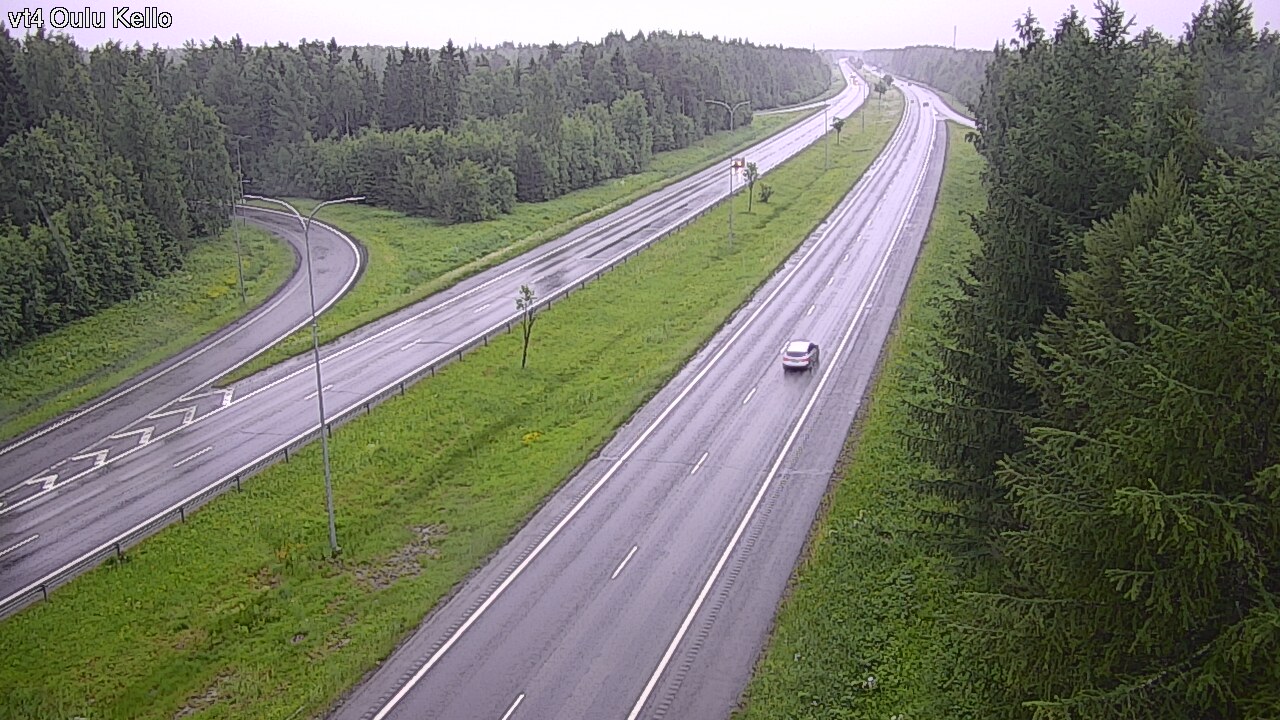 Kelikamerat Kuva Tie 4 Oulu, Kello, Oulu, Pohjois-Pohjanmaa