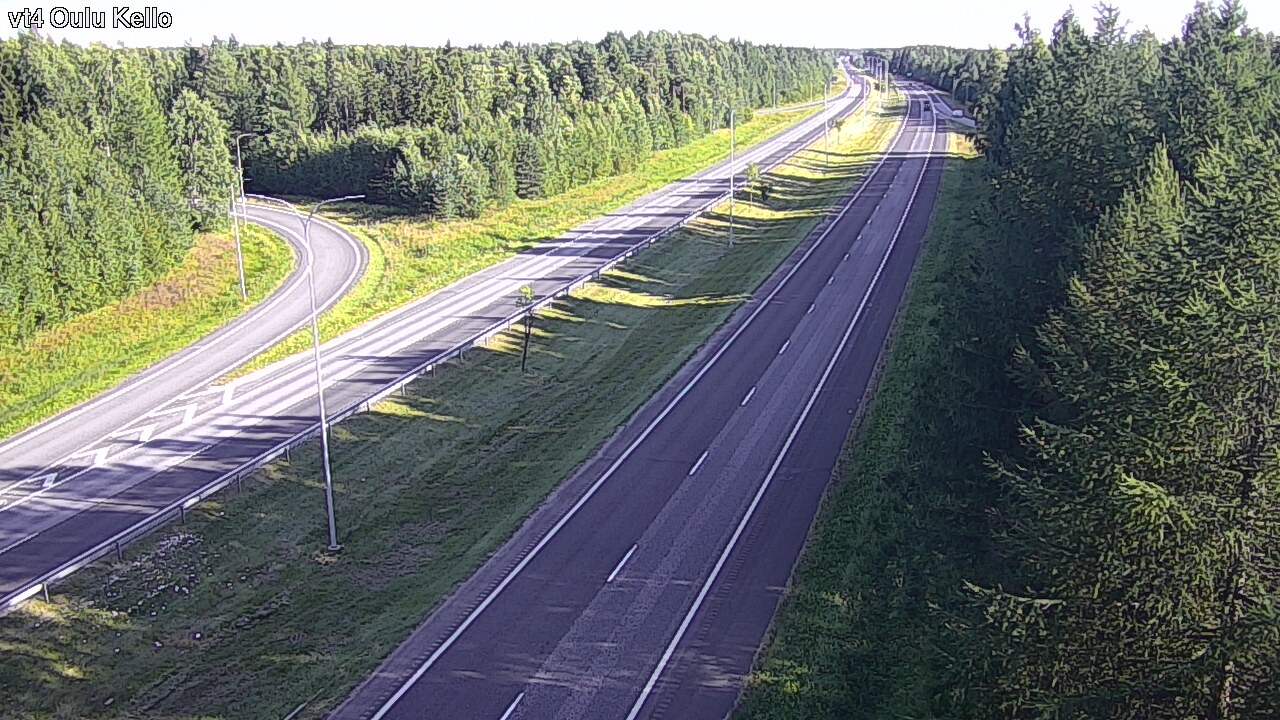 Kelikamerat Kuva Tie 4 Oulu, Kello, Oulu, Pohjois-Pohjanmaa