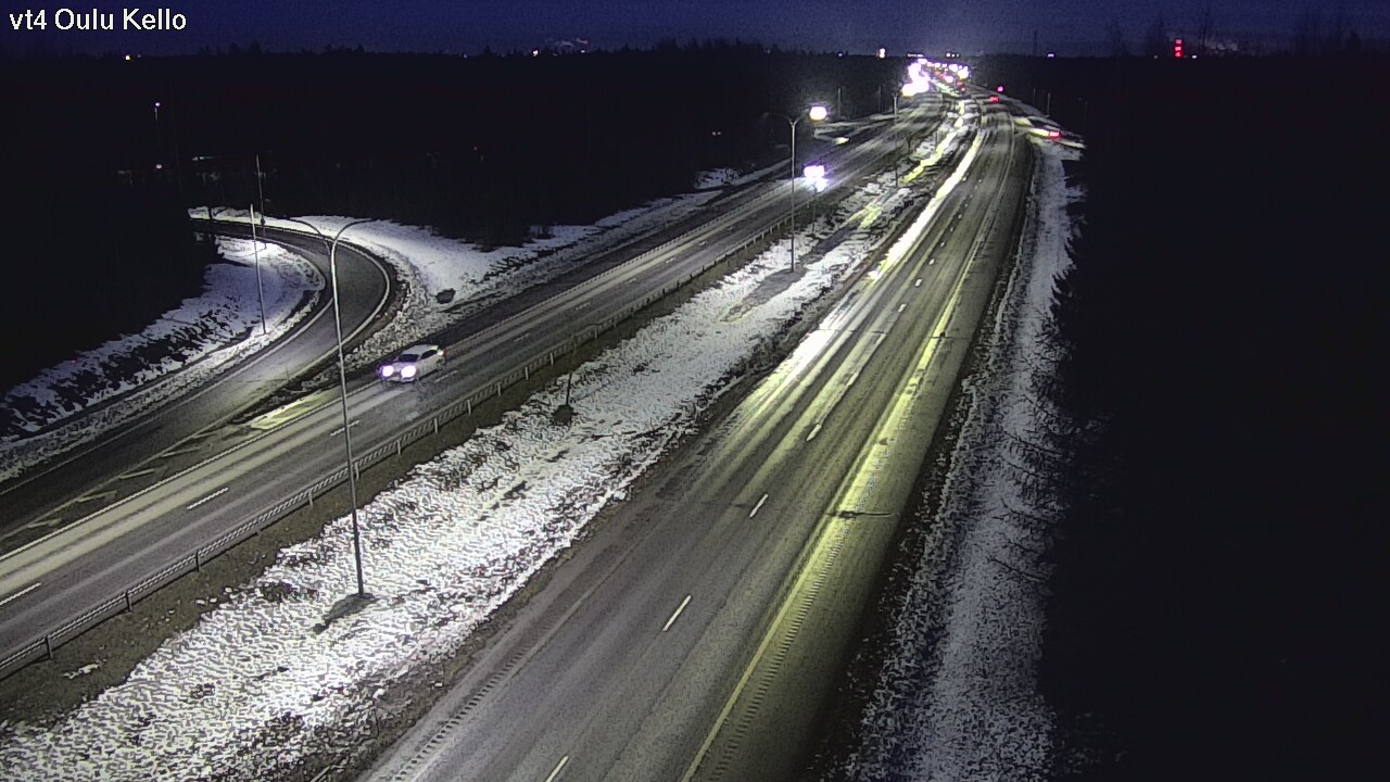 Kelikamerat Kuva Tie 4 Oulu, Kello, Oulu, Pohjois-Pohjanmaa