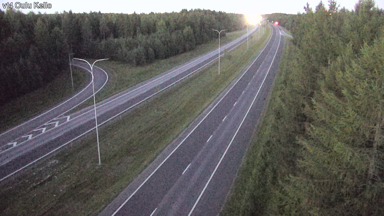 Kelikamerat Kuva Tie 4 Oulu, Kello, Oulu, Pohjois-Pohjanmaa