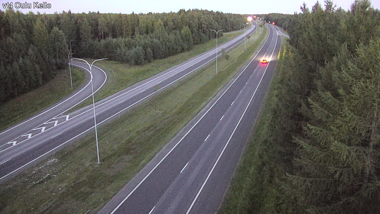 Kelikamerat Kuva Tie 4 Oulu, Kello, Oulu, Pohjois-Pohjanmaa