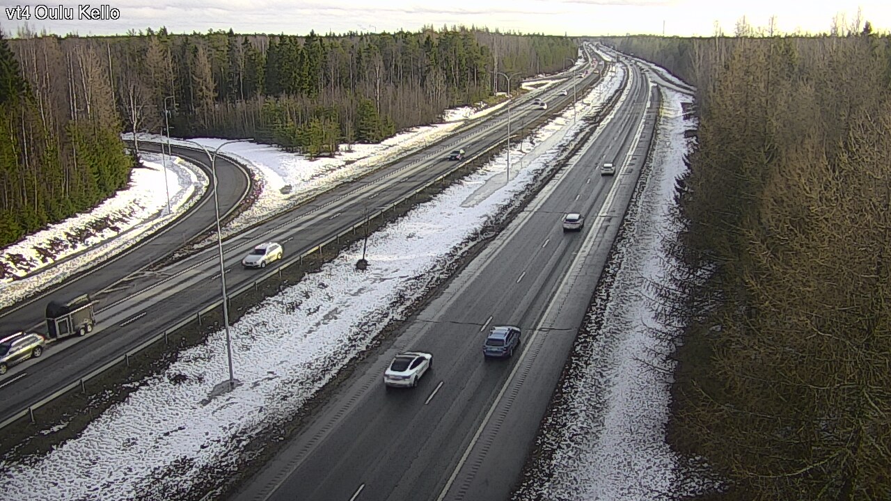 Kelikamerat Kuva Tie 4 Oulu, Kello, Oulu, Pohjois-Pohjanmaa