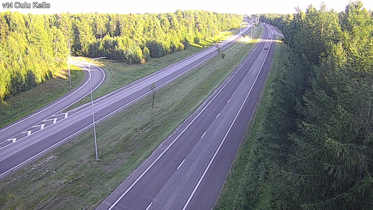 Kelikamerat Kuva Tie 4 Oulu, Kello, Oulu, Pohjois-Pohjanmaa