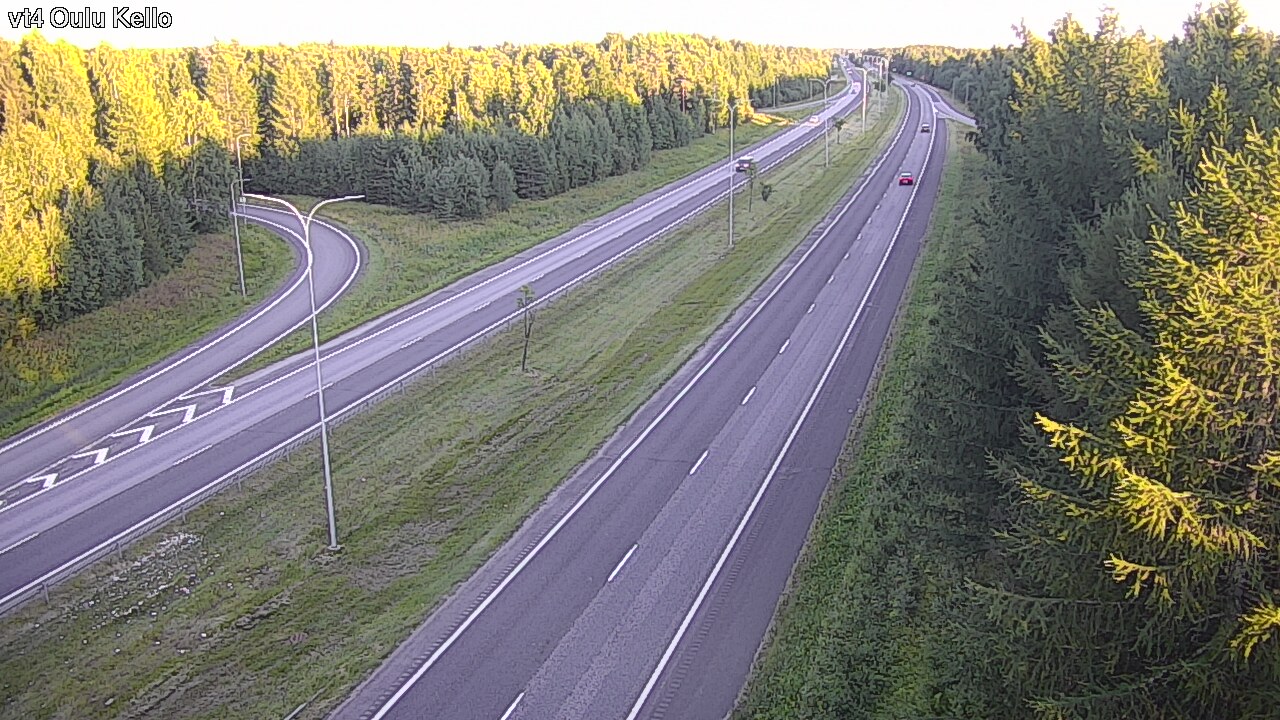 Kelikamerat Kuva Tie 4 Oulu, Kello, Oulu, Pohjois-Pohjanmaa