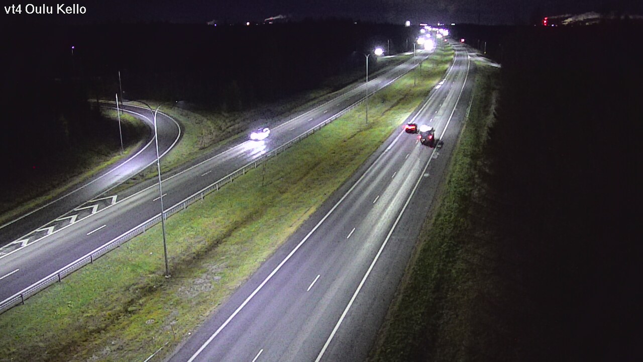 Kelikamerat Kuva Tie 4 Oulu, Kello, Oulu, Pohjois-Pohjanmaa