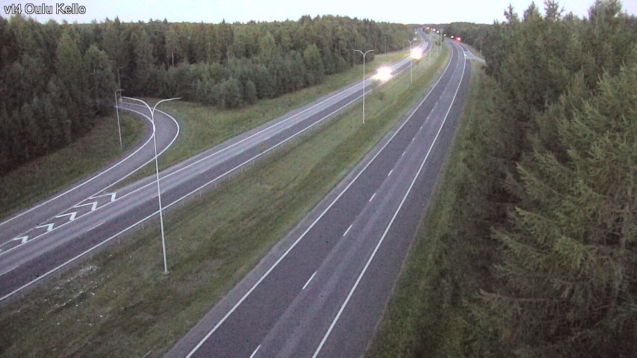Kelikamerat Kuva Tie 4 Oulu, Kello, Oulu, Pohjois-Pohjanmaa