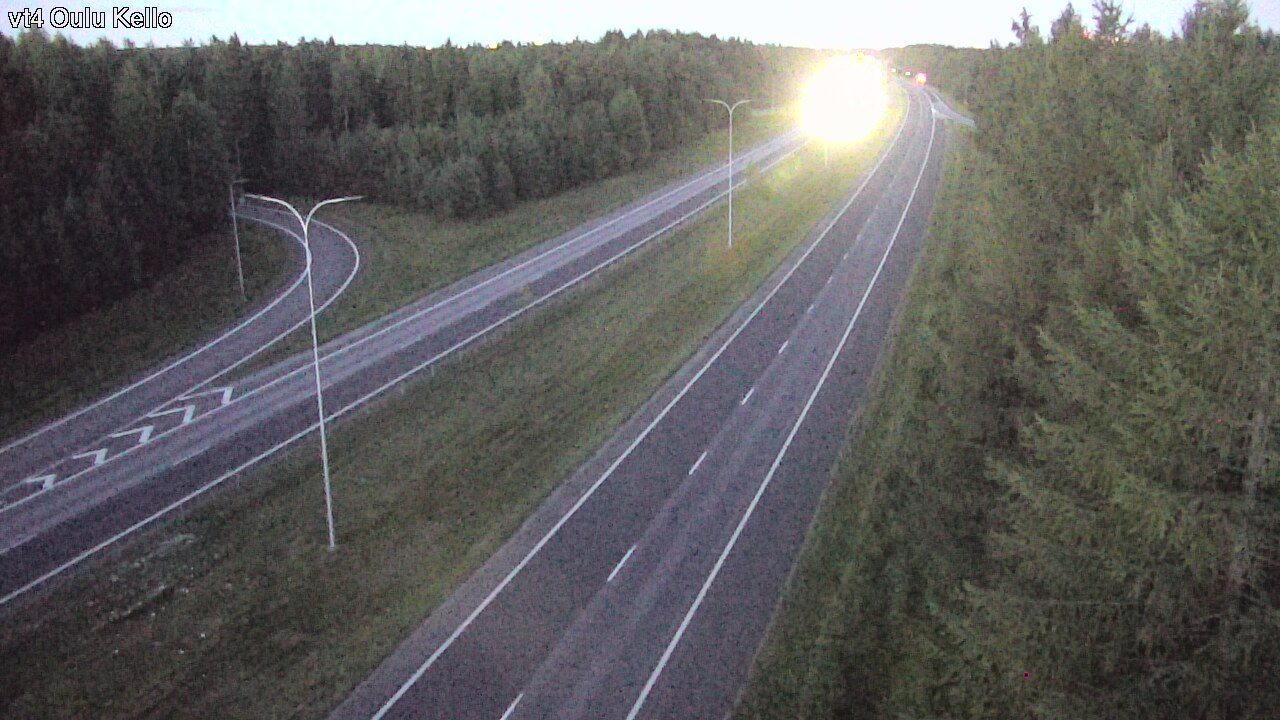 Kelikamerat Kuva Tie 4 Oulu, Kello, Oulu, Pohjois-Pohjanmaa