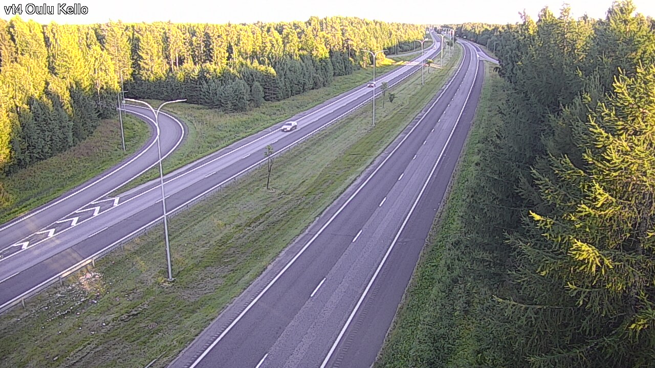 Kelikamerat Kuva Tie 4 Oulu, Kello, Oulu, Pohjois-Pohjanmaa
