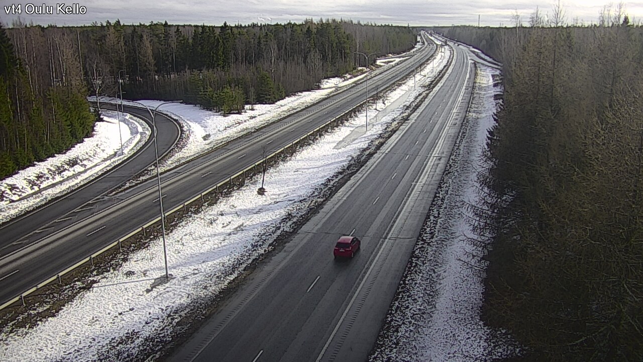 Kelikamerat Kuva Tie 4 Oulu, Kello, Oulu, Pohjois-Pohjanmaa