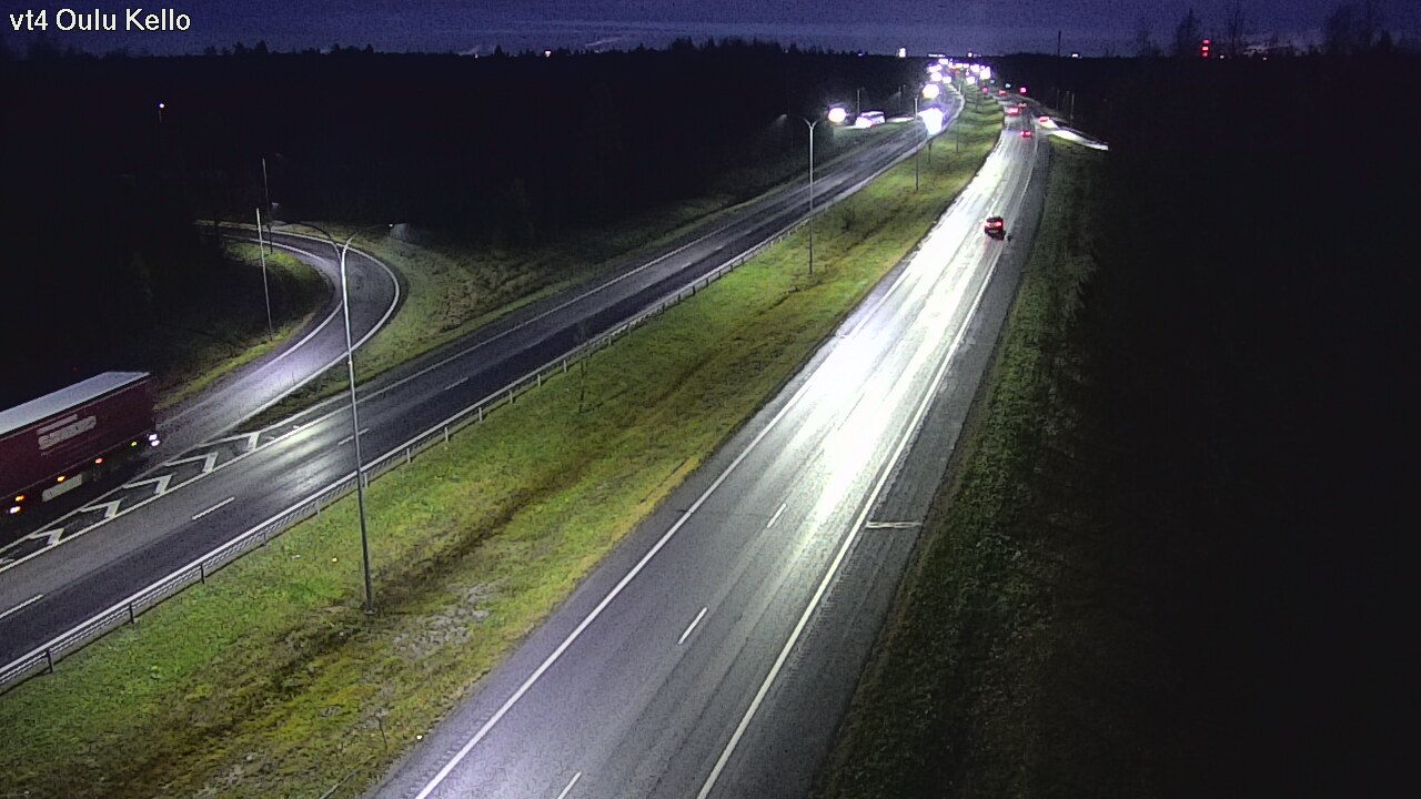 Kelikamerat Kuva Tie 4 Oulu, Kello, Oulu, Pohjois-Pohjanmaa