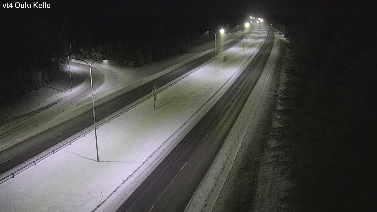 Kelikamerat Kuva Tie 4 Oulu, Kello, Oulu, Pohjois-Pohjanmaa