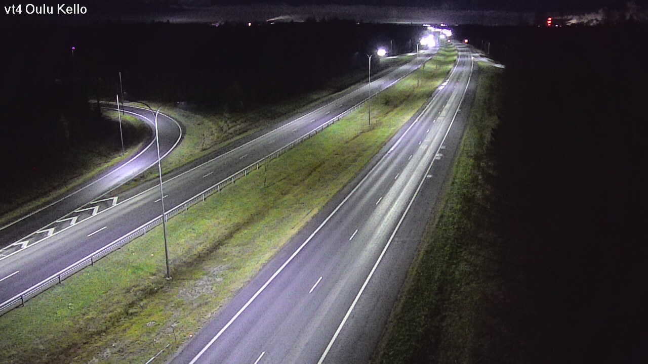 Kelikamerat Kuva Tie 4 Oulu, Kello, Oulu, Pohjois-Pohjanmaa