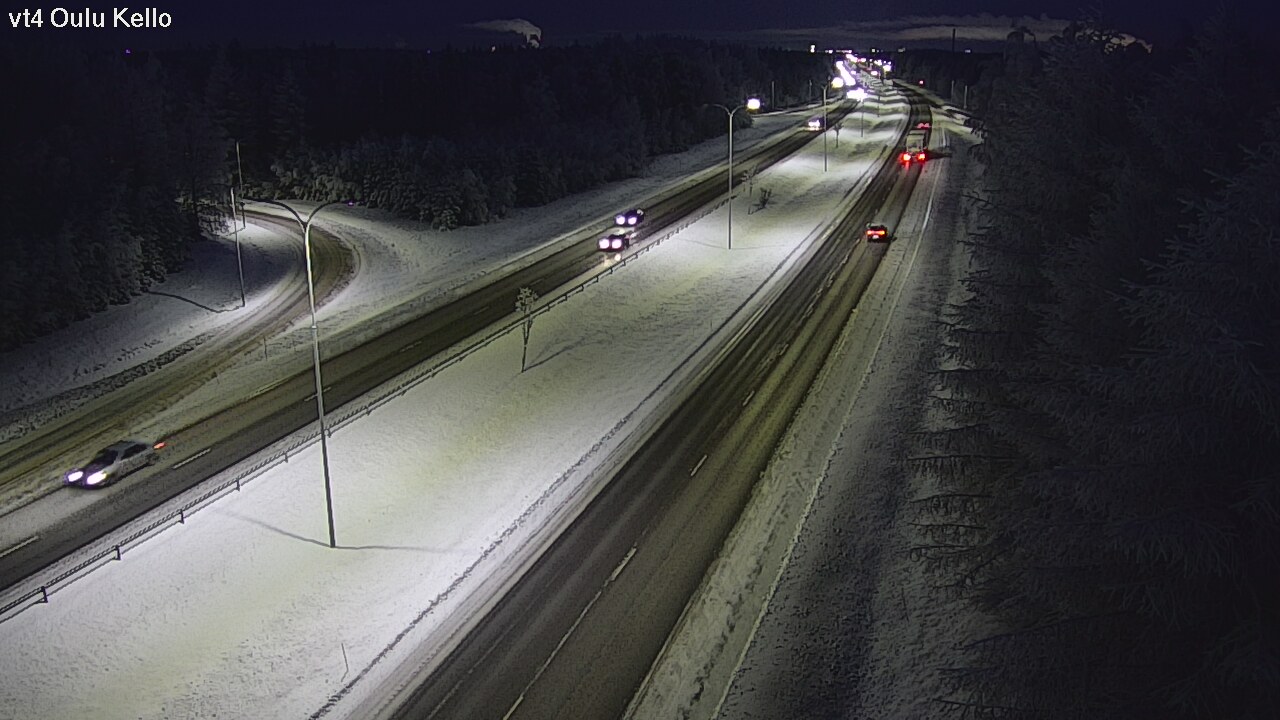 Kelikamerat Kuva Tie 4 Oulu, Kello, Oulu, Pohjois-Pohjanmaa