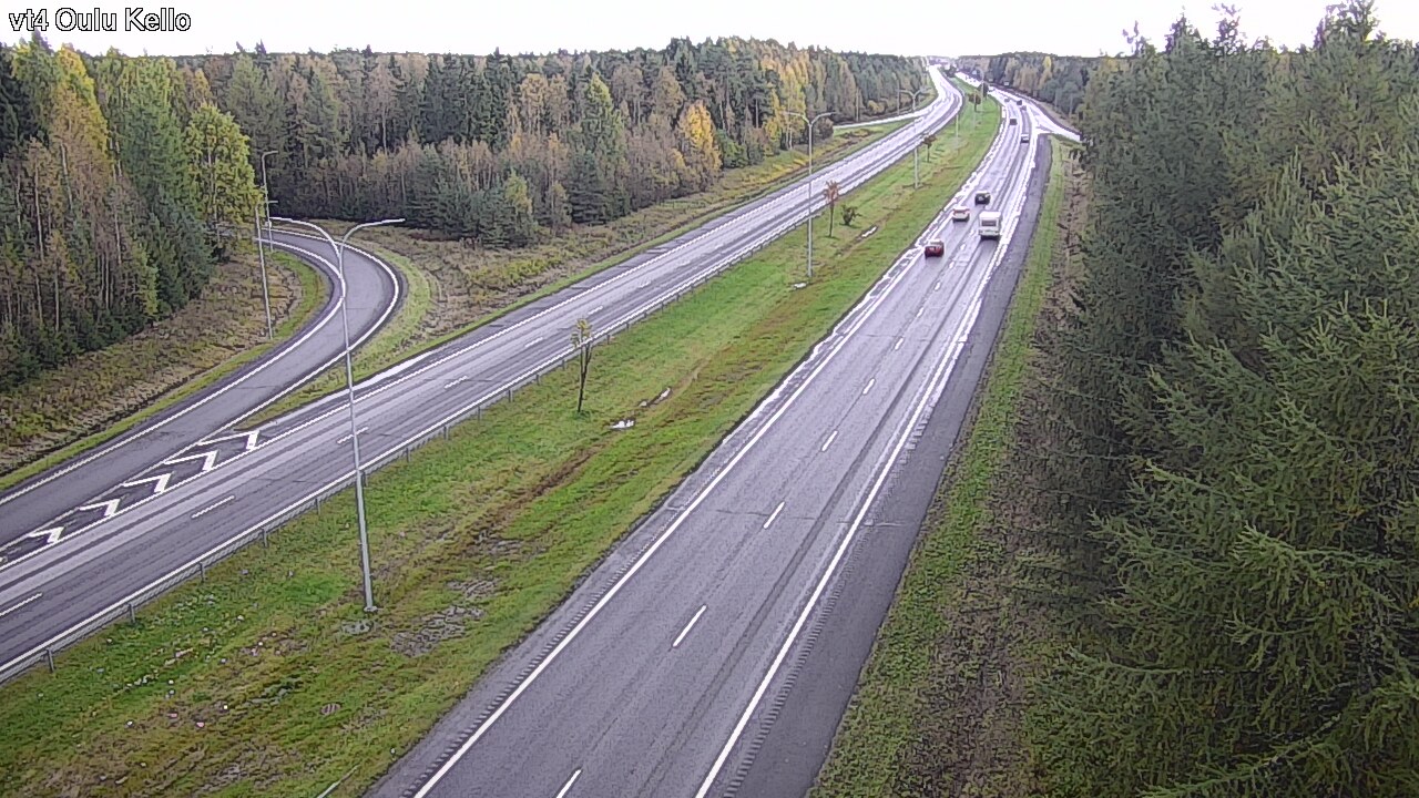 Kelikamerat Kuva Tie 4 Oulu, Kello, Oulu, Pohjois-Pohjanmaa