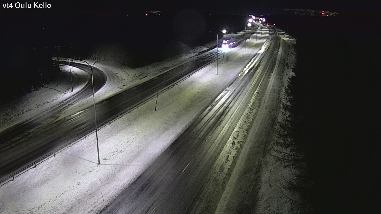 Kelikamerat Kuva Tie 4 Oulu, Kello, Oulu, Pohjois-Pohjanmaa