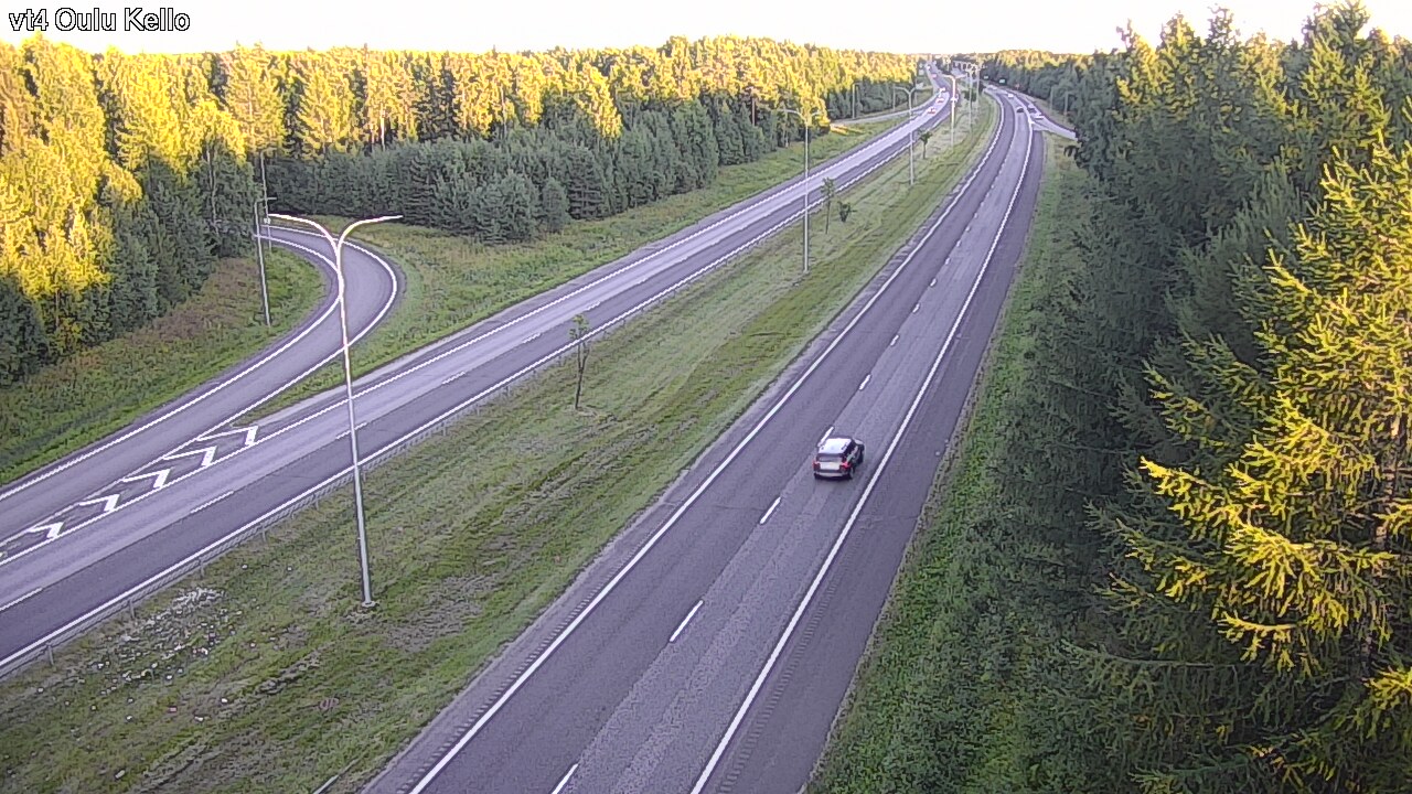 Kelikamerat Kuva Tie 4 Oulu, Kello, Oulu, Pohjois-Pohjanmaa