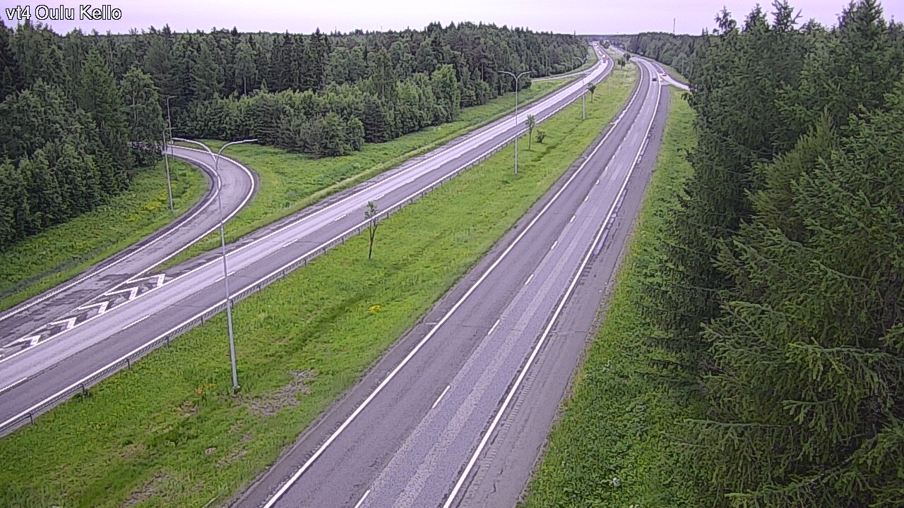 Kelikamerat Kuva Tie 4 Oulu, Kello, Oulu, Pohjois-Pohjanmaa