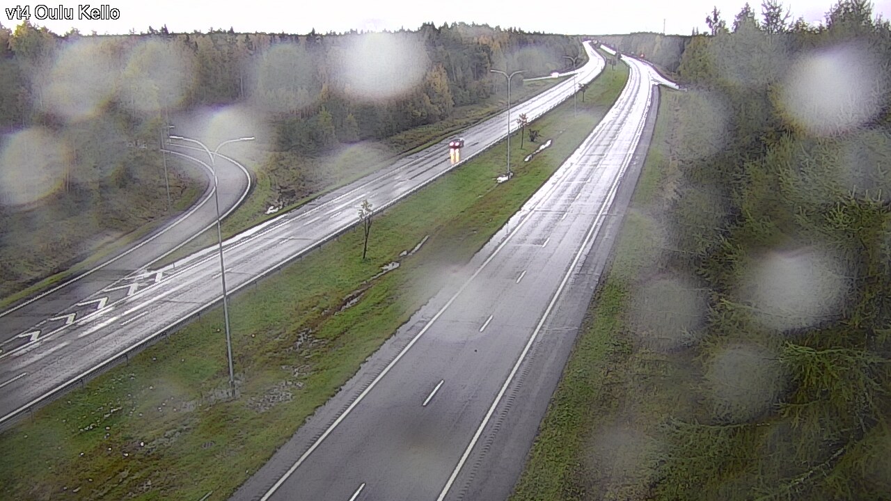 Weather Camera Image Road 4 Oulu, Kello, Oulu, Pohjois-Pohjanmaa