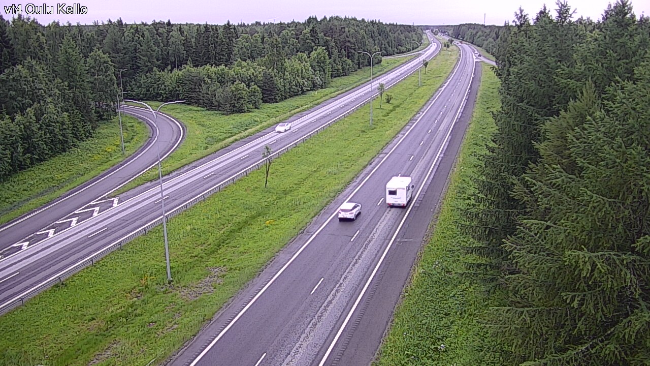 Kelikamerat Kuva Tie 4 Oulu, Kello, Oulu, Pohjois-Pohjanmaa