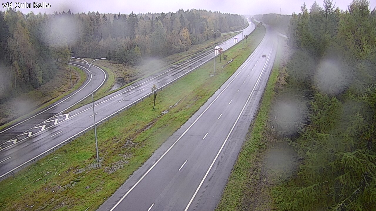 Weather Camera Image Road 4 Oulu, Kello, Oulu, Pohjois-Pohjanmaa