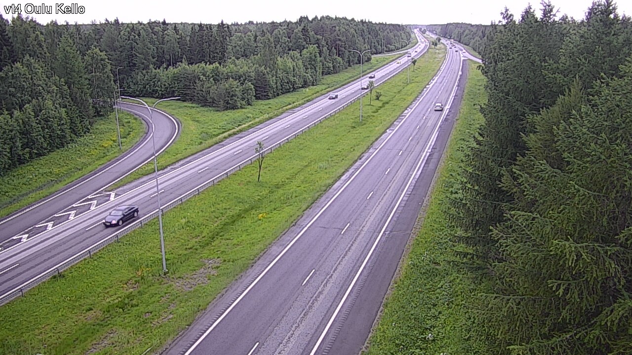 Kelikamerat Kuva Tie 4 Oulu, Kello, Oulu, Pohjois-Pohjanmaa