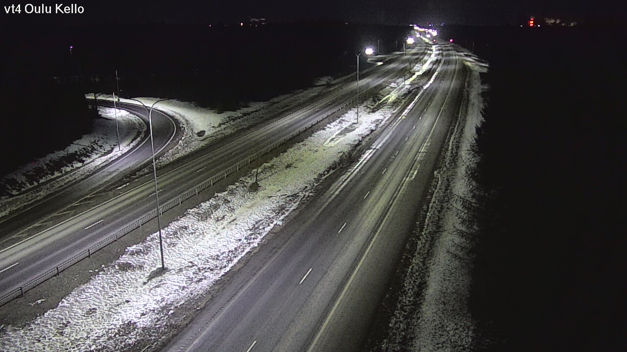 Kelikamerat Kuva Tie 4 Oulu, Kello, Oulu, Pohjois-Pohjanmaa