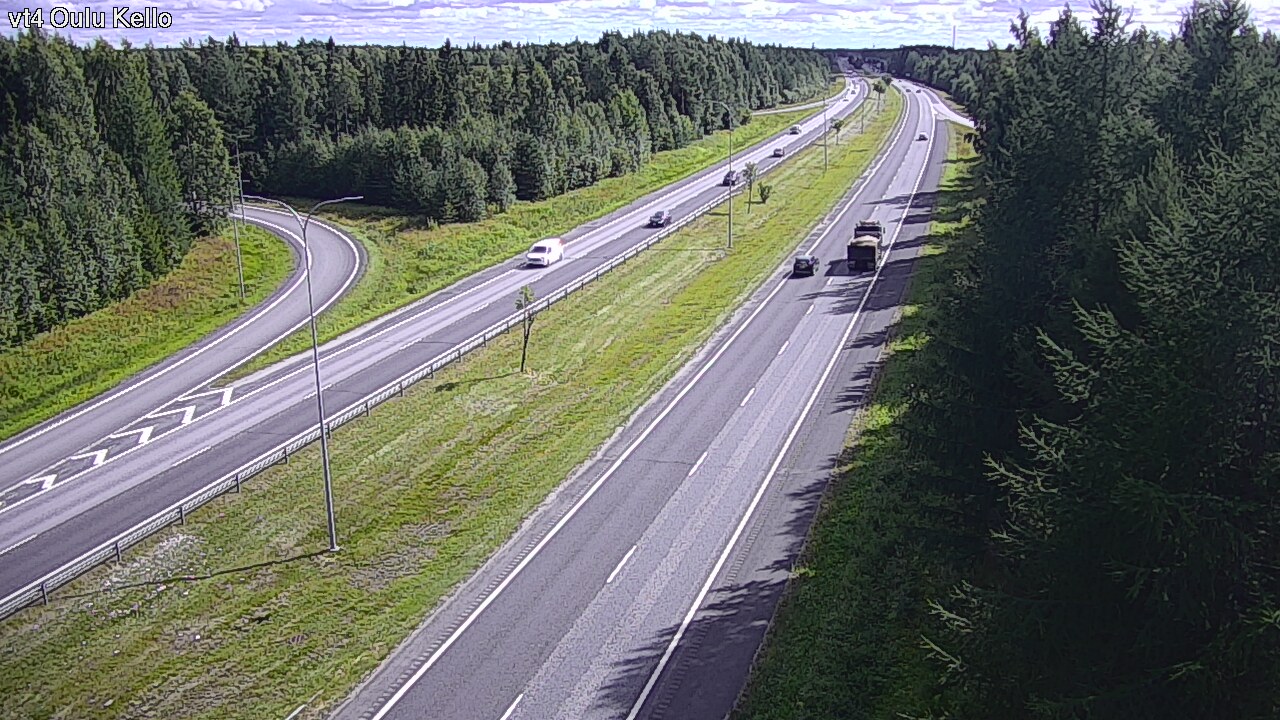 Kelikamerat Kuva Tie 4 Oulu, Kello, Oulu, Pohjois-Pohjanmaa