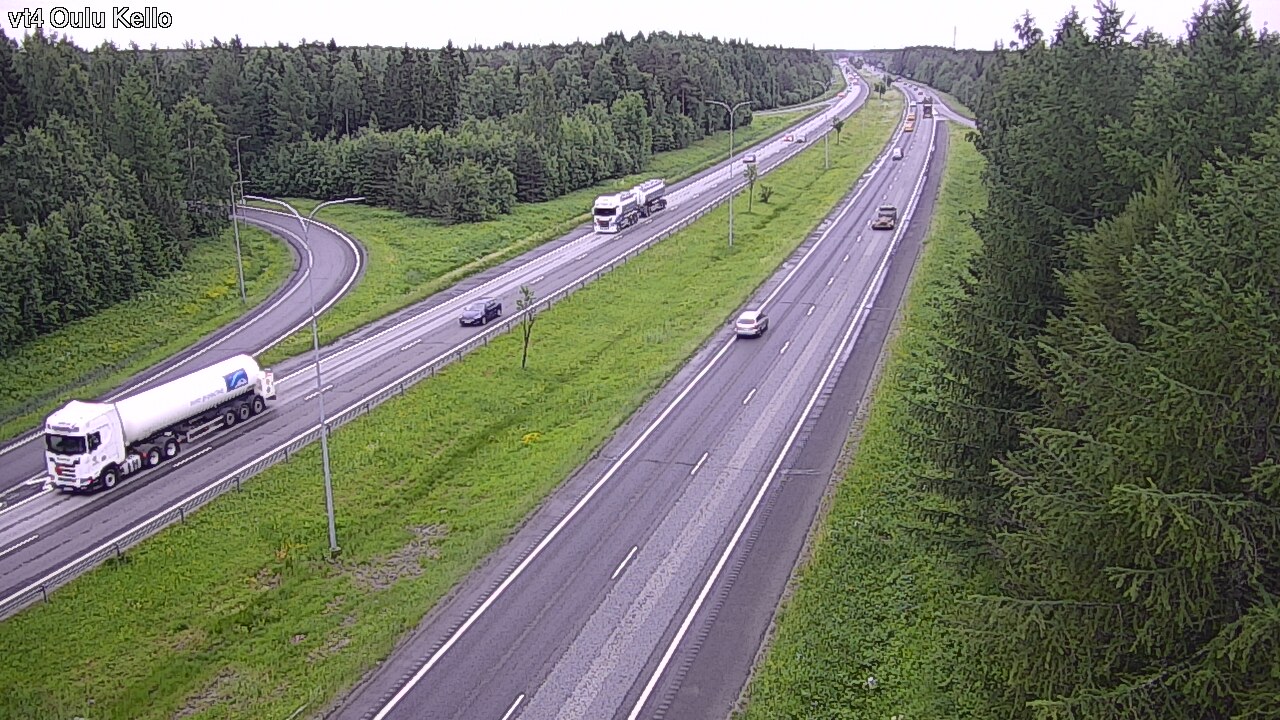 Kelikamerat Kuva Tie 4 Oulu, Kello, Oulu, Pohjois-Pohjanmaa