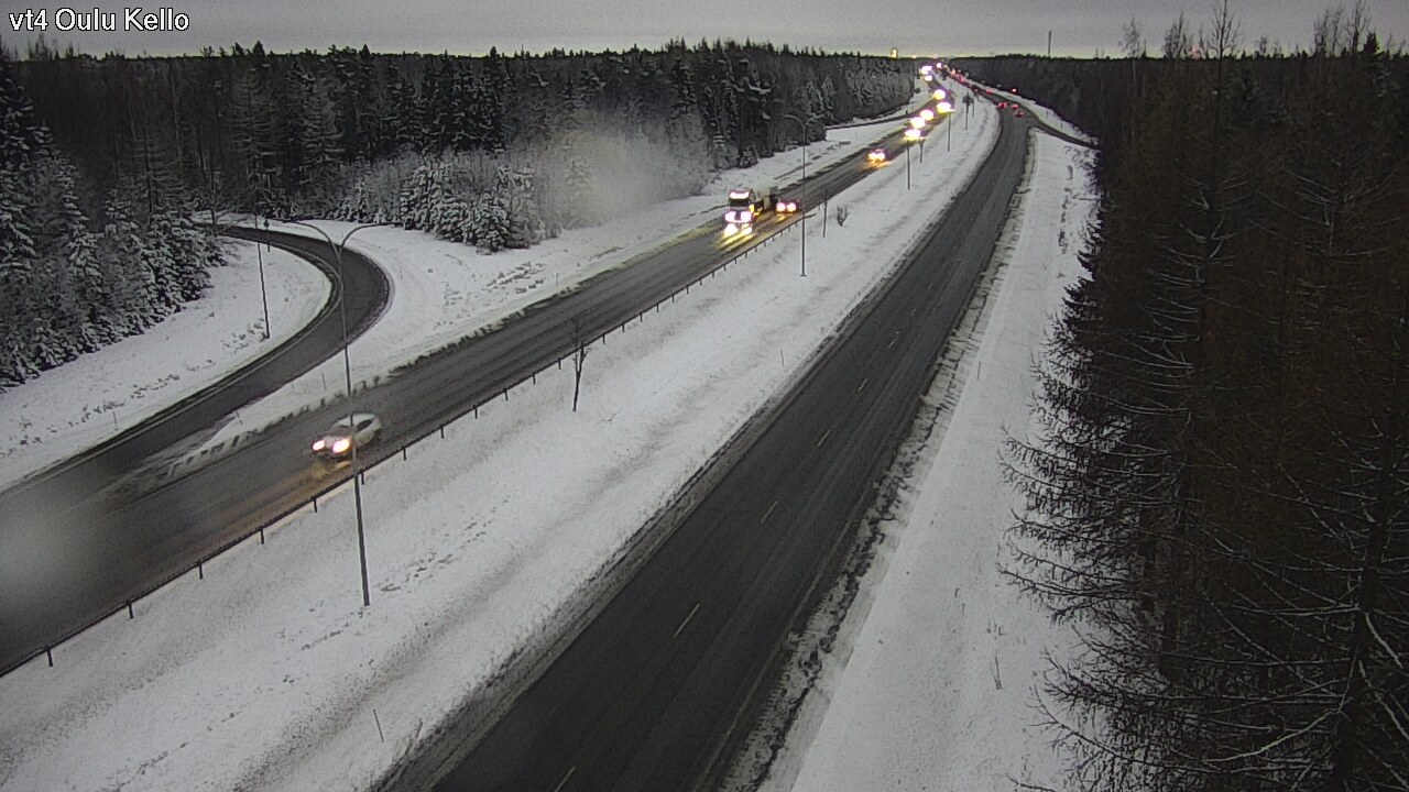 Kelikamerat Kuva Tie 4 Oulu, Kello, Oulu, Pohjois-Pohjanmaa