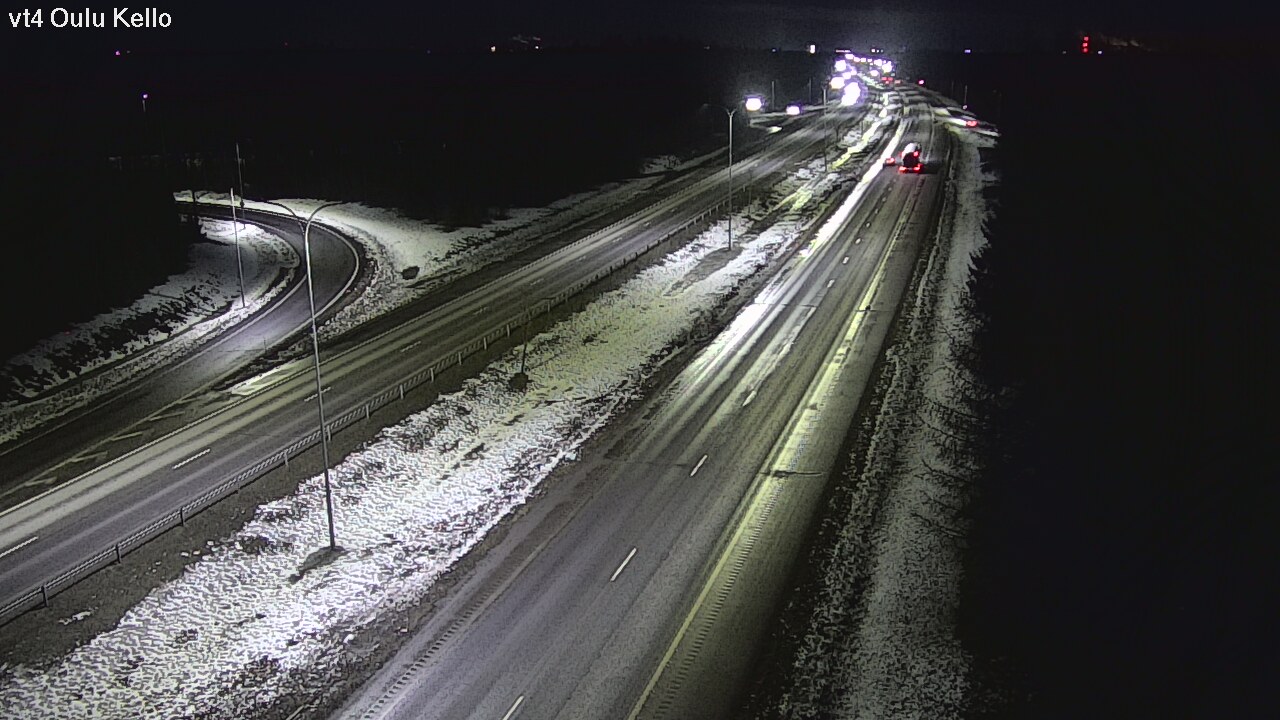 Kelikamerat Kuva Tie 4 Oulu, Kello, Oulu, Pohjois-Pohjanmaa