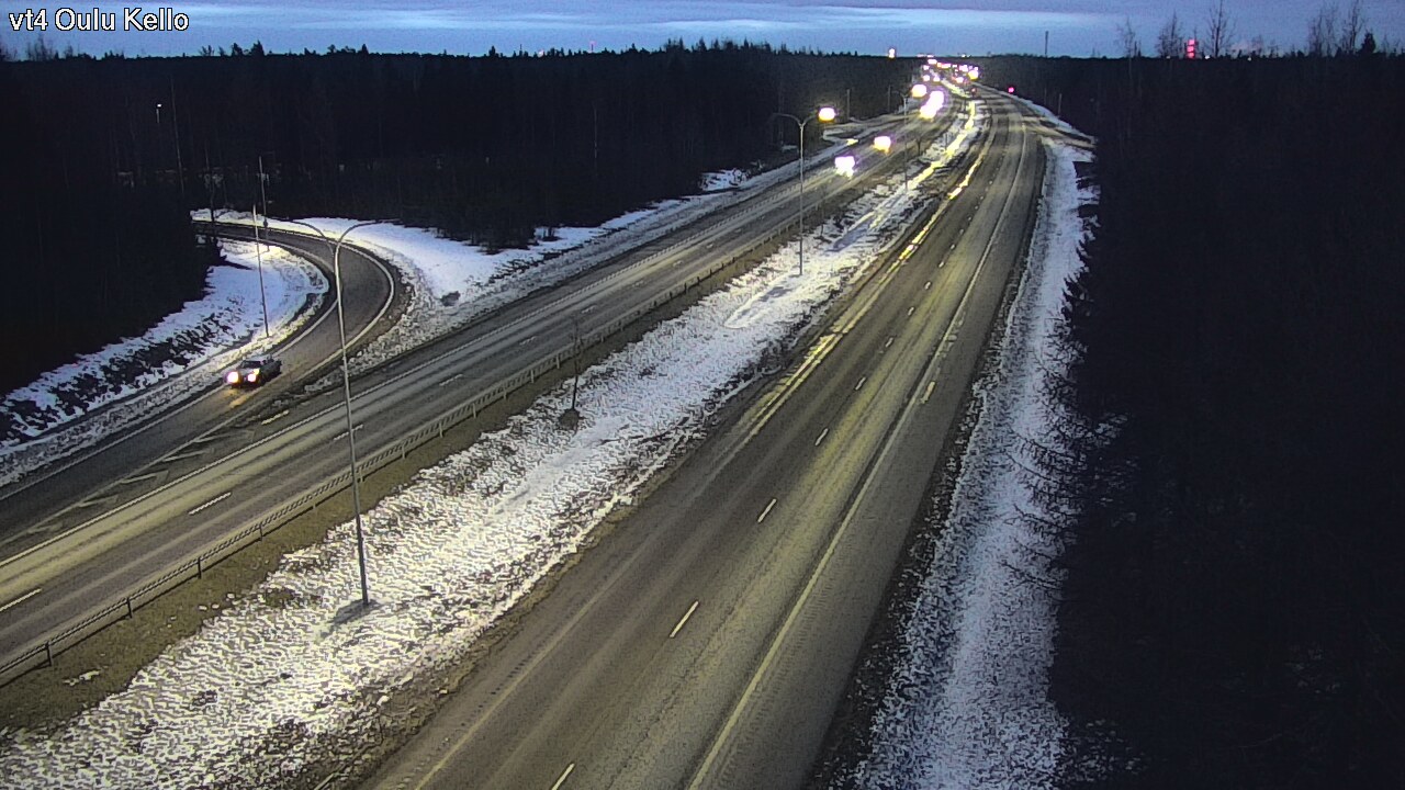 Kelikamerat Kuva Tie 4 Oulu, Kello, Oulu, Pohjois-Pohjanmaa