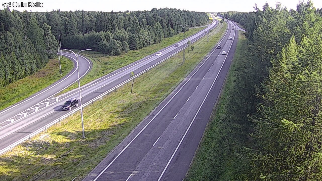 Kelikamerat Kuva Tie 4 Oulu, Kello, Oulu, Pohjois-Pohjanmaa