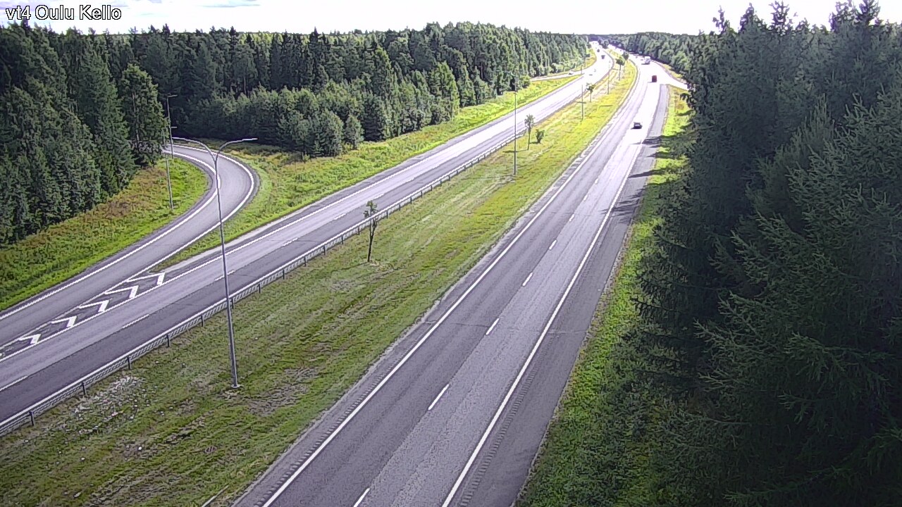 Kelikamerat Kuva Tie 4 Oulu, Kello, Oulu, Pohjois-Pohjanmaa