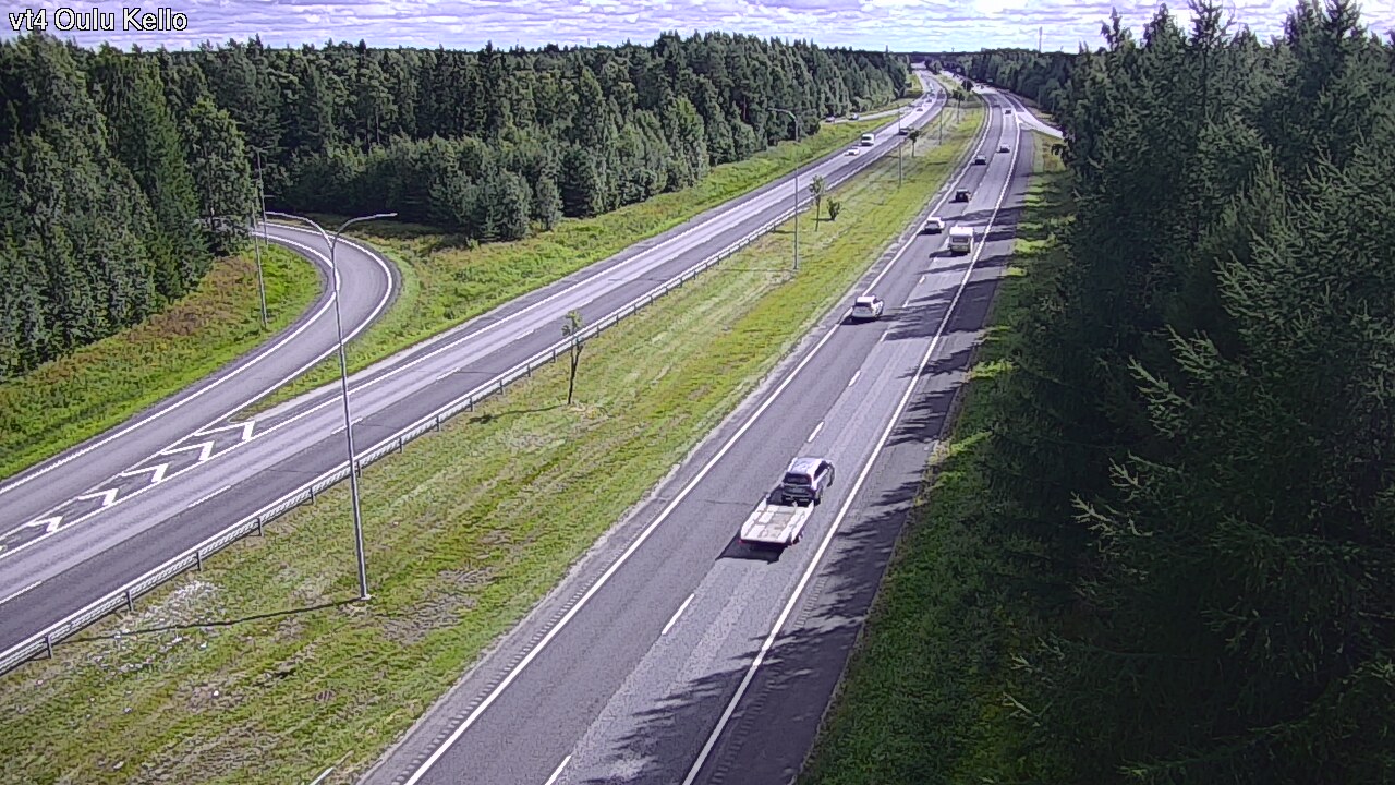 Kelikamerat Kuva Tie 4 Oulu, Kello, Oulu, Pohjois-Pohjanmaa