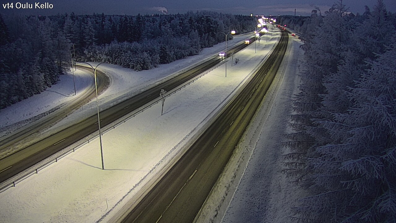 Kelikamerat Kuva Tie 4 Oulu, Kello, Oulu, Pohjois-Pohjanmaa
