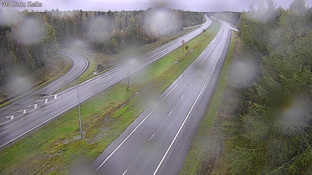 Weather Camera Image Road 4 Oulu, Kello, Oulu, Pohjois-Pohjanmaa