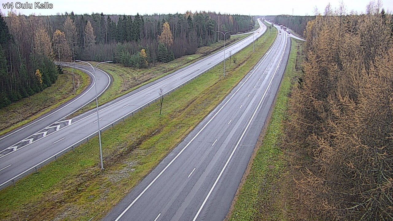 Kelikamerat Kuva Tie 4 Oulu, Kello, Oulu, Pohjois-Pohjanmaa