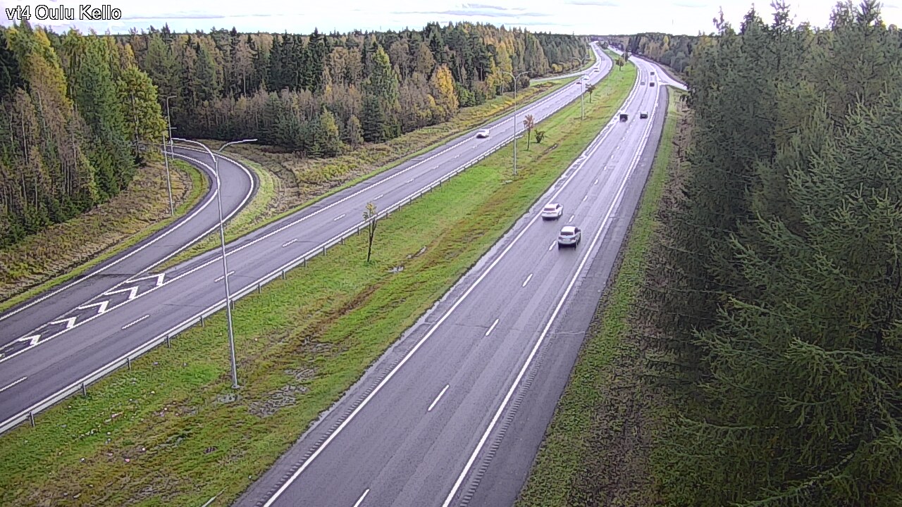 Kelikamerat Kuva Tie 4 Oulu, Kello, Oulu, Pohjois-Pohjanmaa