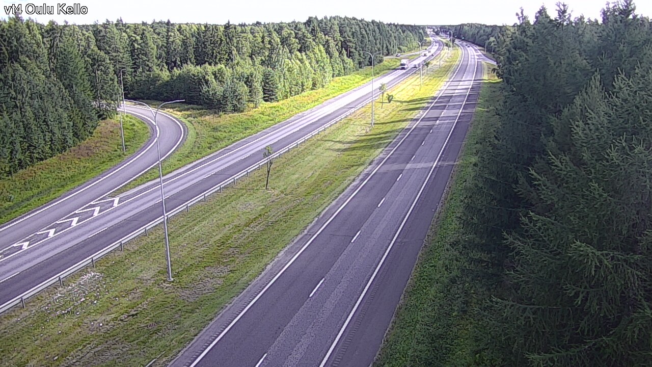Kelikamerat Kuva Tie 4 Oulu, Kello, Oulu, Pohjois-Pohjanmaa