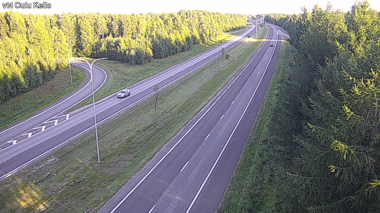 Kelikamerat Kuva Tie 4 Oulu, Kello, Oulu, Pohjois-Pohjanmaa