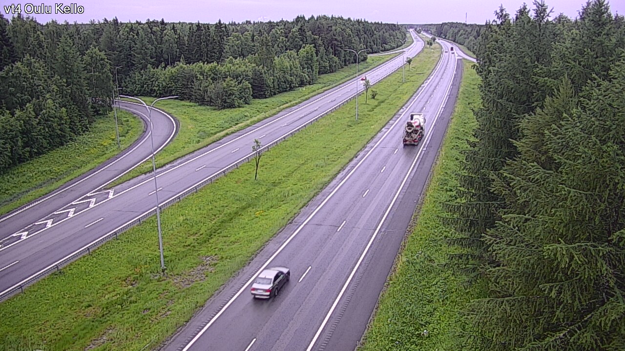 Kelikamerat Kuva Tie 4 Oulu, Kello, Oulu, Pohjois-Pohjanmaa
