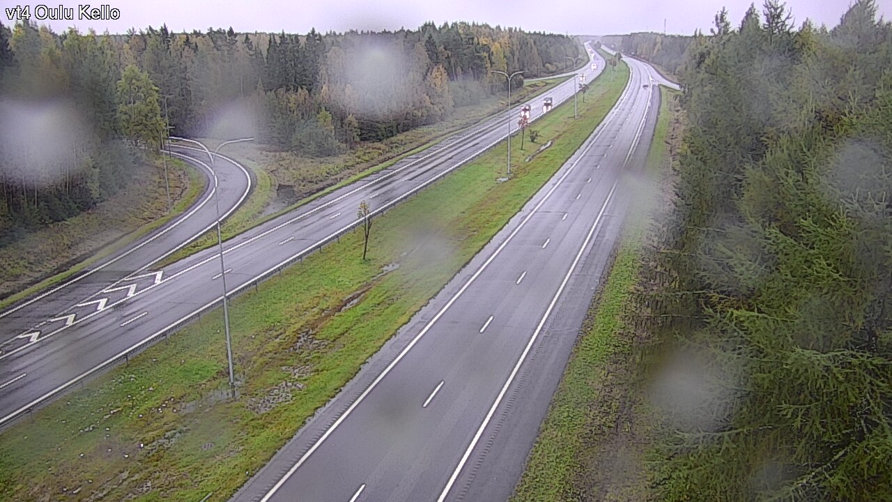 Weather Camera Image Road 4 Oulu, Kello, Oulu, Pohjois-Pohjanmaa