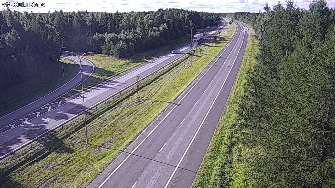 Kelikamerat Kuva Tie 4 Oulu, Kello, Oulu, Pohjois-Pohjanmaa