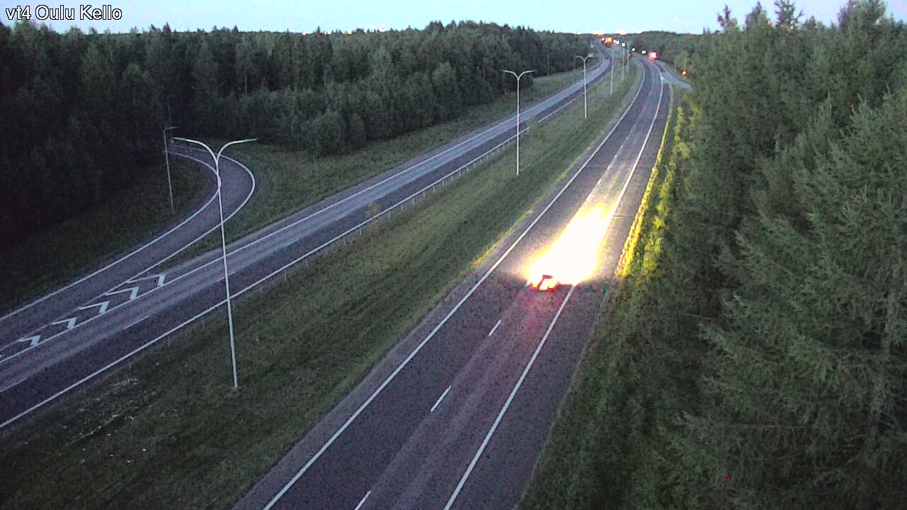 Kelikamerat Kuva Tie 4 Oulu, Kello, Oulu, Pohjois-Pohjanmaa