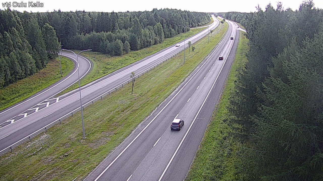 Kelikamerat Kuva Tie 4 Oulu, Kello, Oulu, Pohjois-Pohjanmaa